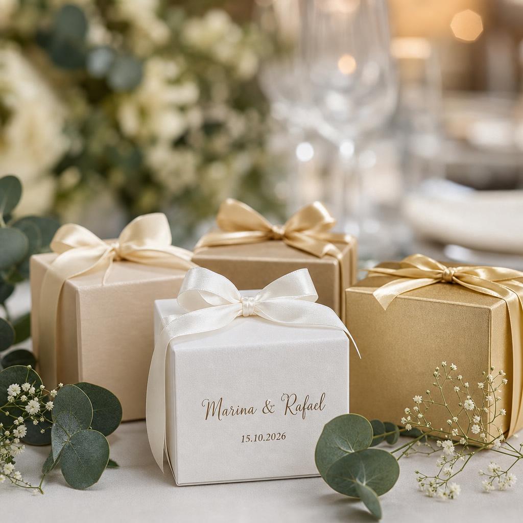 Lembrancinhas sofisticadas personalizadas para casamento